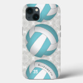 volleybal van aangepast gepersonaliseerd meisje Case-Mate iPhone case (Achterkant)