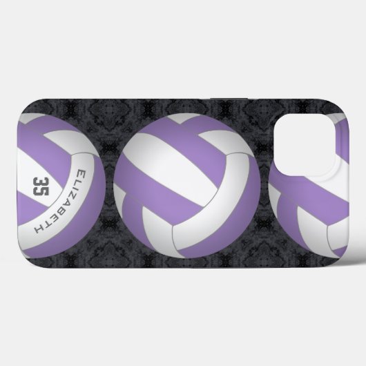 volleybal van aangepast gepersonaliseerd meisje Case-Mate iPhone case (Achterkant (horizontaal))