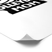 Volleybal - Volleybal Moeder Poster (Hoek)