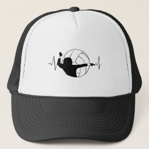 Volleybal - Volleybalspeler Hartslag Trucker Pet