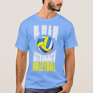 Volleybal voor fans coaches speler cadeau 3 t-shirt