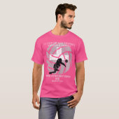 Volleybal voor n meisjes Christelijke atleet T-shirt (Voorkant volledig)