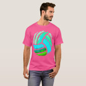 Volleybal voor NS en volwassenen T-shirt (Voorkant volledig)