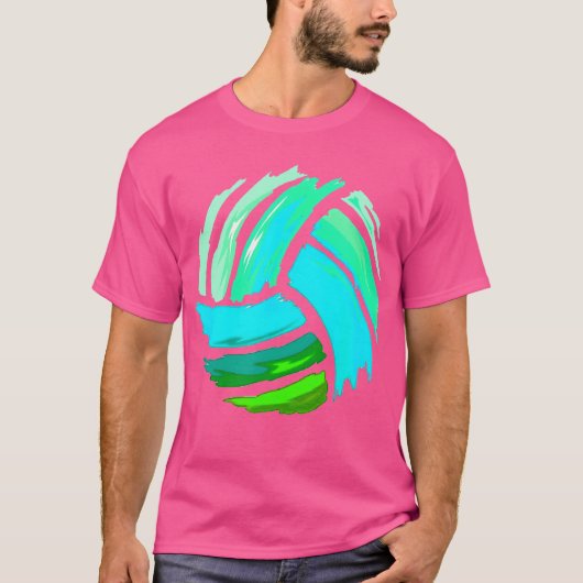 Volleybal voor NS en volwassenen T-shirt (Voorkant)