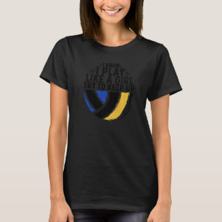 volleybal voor vrouwelijke meisjes volleyball T T-shirt