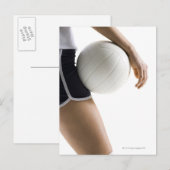 volleybal voor vrouwen briefkaart (Voorkant / Achterkant)