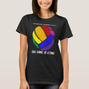 Volleybal voor vrouwen meisjes volleybal sport spe t-shirt