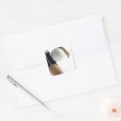 volleybal voor vrouwen vierkante sticker (Envelop)