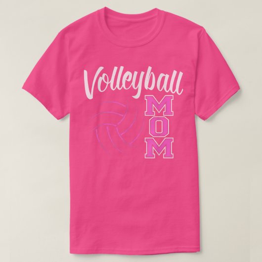 Volleybal voor vrouwen Volleybal Mam t shirt (Design voorkant)