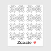 Volleybal Wedstrijd Dag Sport Herinnering Planner Sticker (Vel)