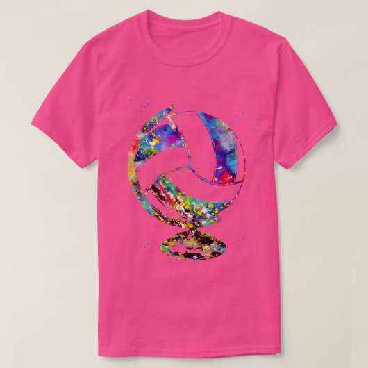 Volleybal Wereldbol 2 T-shirt (Design voorkant)