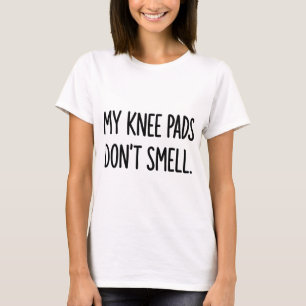 Volleybal Witte Leugen Mijn Kniebeschermers Stinke T-shirt