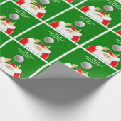 Volleybal Xmas Gift Cadeaupapier (Hoek)