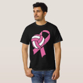 volleybalborstfanart t-shirt (Voorkant volledig)