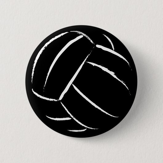 VolleybalButton - Gepersonaliseerd Ronde Button 5,7 Cm (Voorkant)