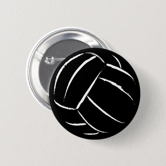 VolleybalButton - Gepersonaliseerd Ronde Button 5,7 Cm (Voorkant /achterkant)