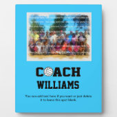 Volleybalcoach - Gepersonaliseerd Fotoplaat (Voorkant)