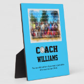 Volleybalcoach - Gepersonaliseerd Fotoplaat (Zijkant)