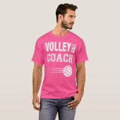 Volleybalcoach High School Volleybal T-shirt (Voorkant volledig)