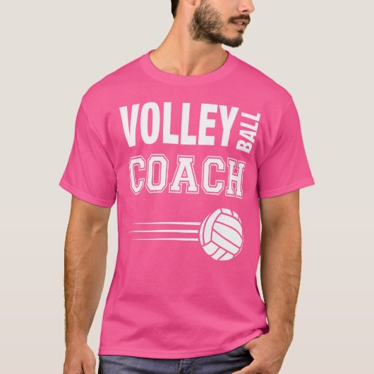 Volleybalcoach High School Volleybal T-shirt (Voorkant)
