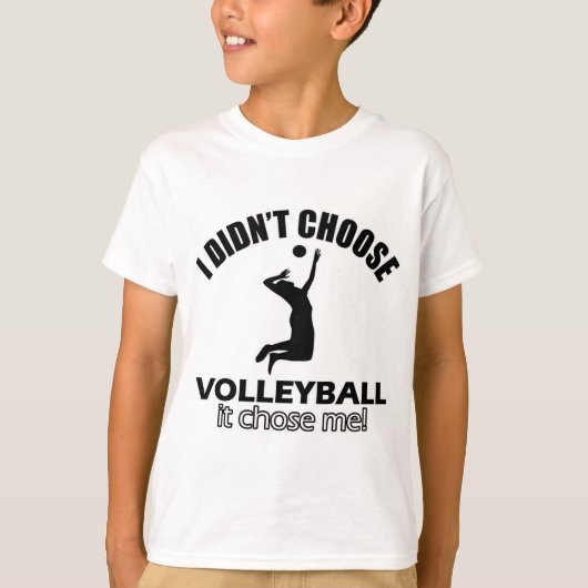volleybalDesign T-shirt (Voorkant)