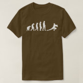 Volleybalevolutie 2 t-shirt (Design voorkant)