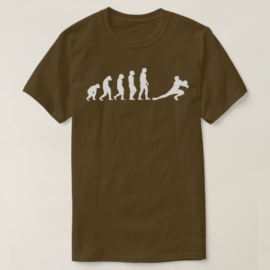 Volleybalevolutie 2 t-shirt (Design voorkant)