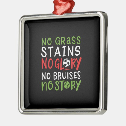 VolleybalGezegde Metalen Ornament (Links)