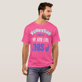 VolleybalGezegde T-shirt (Voorkant volledig)