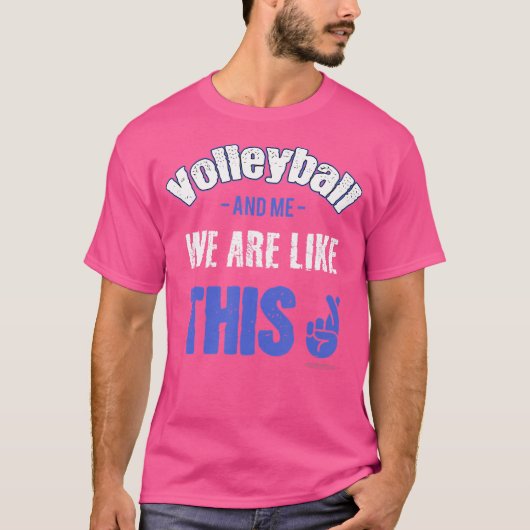 VolleybalGezegde T-shirt (Voorkant)