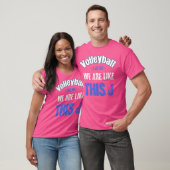 VolleybalGezegde T-shirt (Unisex)