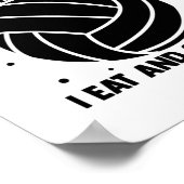 VolleybalGezegden | Uitgave van het volleybalteam Poster (Hoek)