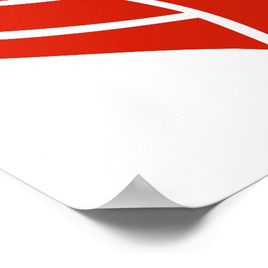 Volleybalhart Poster (Hoek)