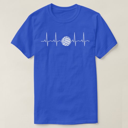 Volleybalhartslag 2 t-shirt (Design voorkant)