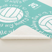 volleybalhof , mijn gelukkige girale schrijfwijze sherpa deken (3/4)