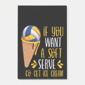 Volleybalijs Post-it® Notes (Voorkant)