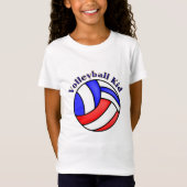 VolleybalKind T-shirt (Voorkant)
