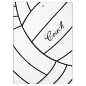 Volleybalklembord Klembord (Achterkant)