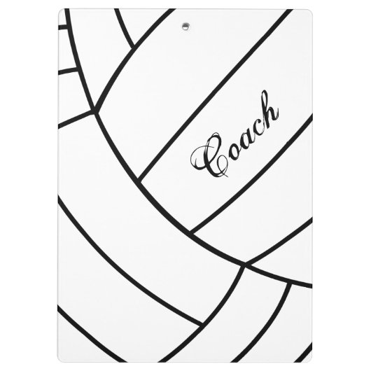 Volleybalklembord Klembord (Achterkant)