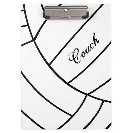 Volleybalklembord Klembord (Voorkant)