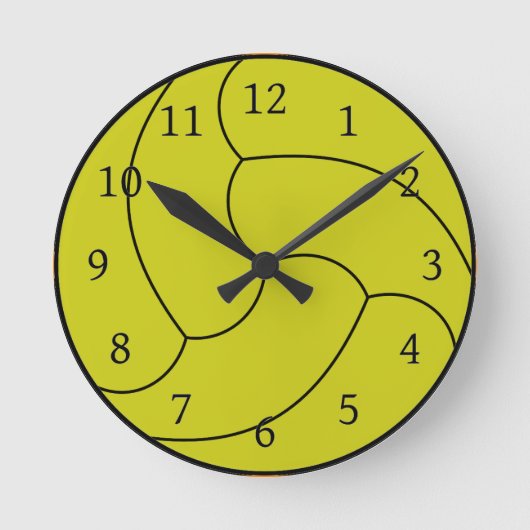 Volleybalklok Ronde Klok (Voorkant)