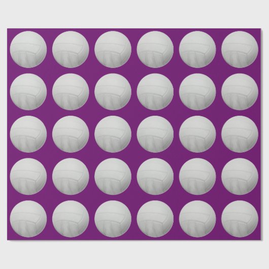 Volleybalkpapier Cadeaupapier (Vlak)