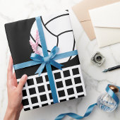 Volleybalkpapier Cadeaupapier