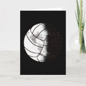 Volleybalkrist Kaart (Voorkant)