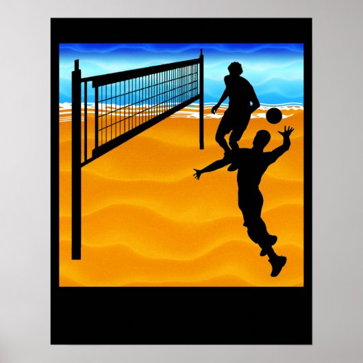 VOLLEYBALL 2015 SJABLONEN POSTER (Voorkant)