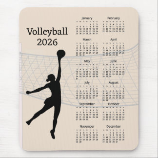 Volleyball 2026 Calendar Muismat