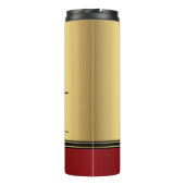 Volleyball 2Players en de oliegant van de Kol pers Thermosbeker (Achterkant)