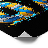 Volleyball 67 Six Seven Srt Funny Gen Alpha Z Meme Poster (Hoek)