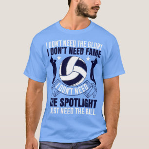 Volleyball A Good Setter als een ober T-shirt