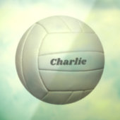 Volleyball-aangepaste naam raamsticker (Vel 3)